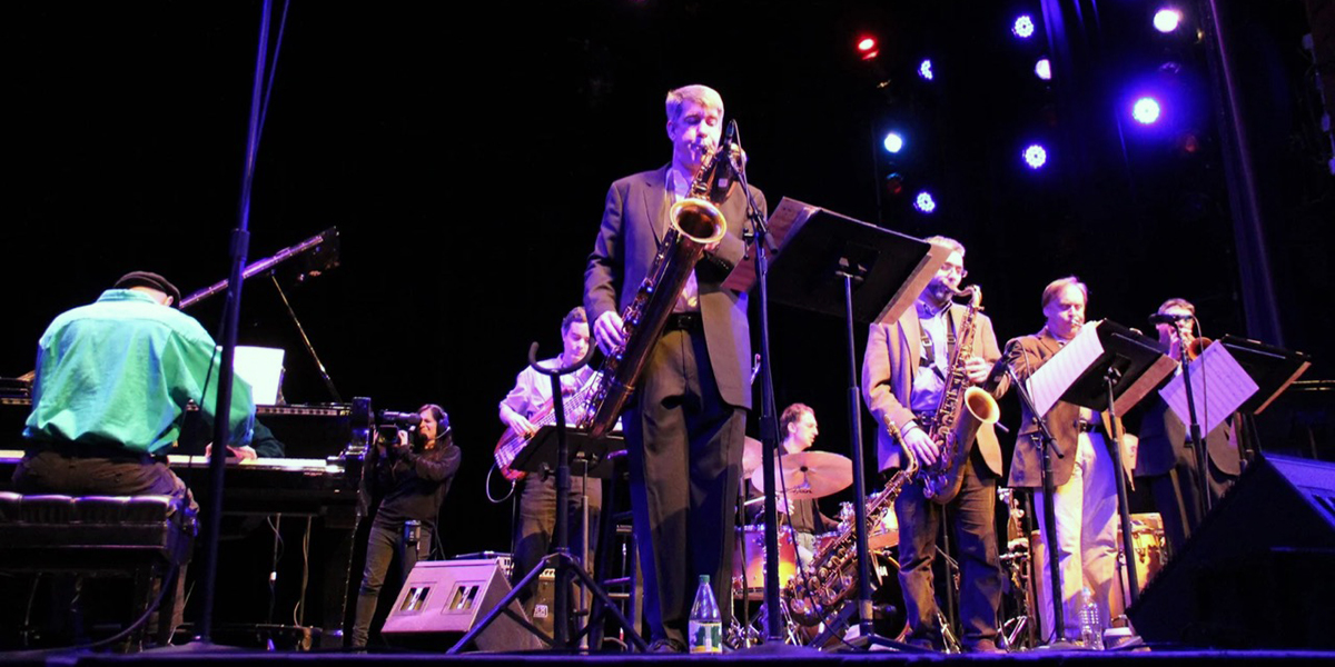 New World Jazz Composers Octet on stage